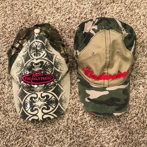 Woman’s Realtree and Budweiser Hats